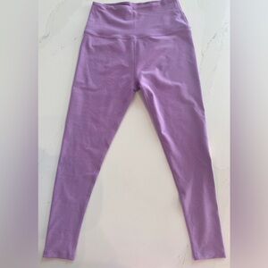 Beyond Yoga Spacedye Caught In The Midi High Waisted Legging NWOT Lilac Petal